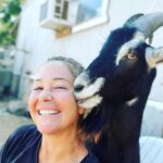 Kim Rhodes Instagram – Okay. Okay. Remember when I said I loved goats? I only THOUGHT I loved goats. NOW I LOVE GOATS.