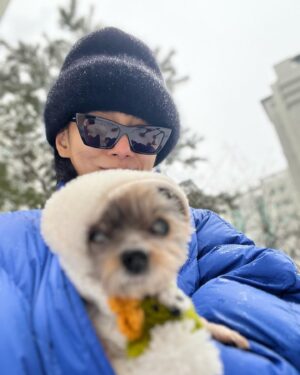 Kim Seo-hyung Instagram - 19살의 겨울 🐶