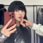 Kim Yun-jee Instagram – 12월 셀카들☺️ Selfies of December😝🫶🏻 Merry Christmas everyone🎄❤️