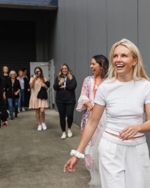 Kimberley Crossman Instagram - 📍 Wholesome Hens 🐣 @edenpark 

Thank you to my beautiful kiwi tribe for a magical day! 

Venue: Eden Park @edenparknz ( a great place to host a party) 
Puppies: SPCA @spcanz
Thanks  Woman’s Day @womansdaynz
Decorations: Complete Collaborations @completecollaborations
Sound Bath: Marama Wellness @maramawellness
Social media and reel : Nosy Parker @nosyparker__
Photographer: Michelle @michellehyslop 
Maid of Honour @albie_eaton
 ❤️