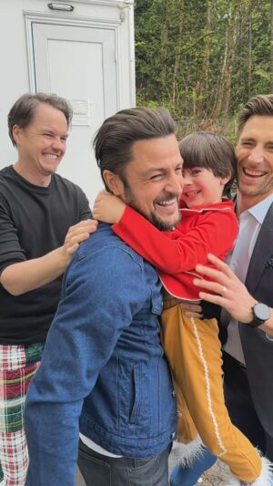 Kimberley Sustad Instagram - Back…and Brenner than ever.

Three Wiser Men And A Boy
👱🏻‍♂️🧔🏻‍♂️🧑🏻‍🦱   👦🏻 = 🎄