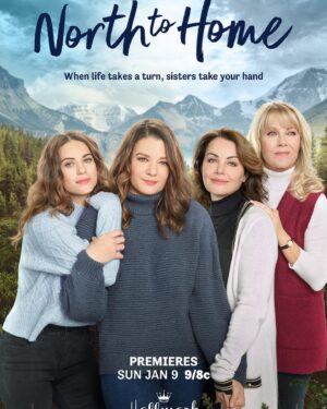 Kimberley Sustad Instagram - Come cry with me. Only on @hallmarkmovie this Sunday Jan 9th. #northtohome