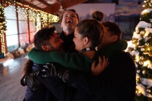 Kimberley Sustad Instagram - This one is special. These guys poured their hearts and souls into it. I had the honour of co-writing it with @paulcampbellofficial and we held nothing back! Three Wise Men and a Baby. Let’s go! Plans for Sat the 19th? @hallmarkchannel