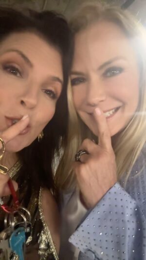 Kimberlin Brown Instagram - Some things you just can’t talk about :-) #secrets #outforthenight #fun #funwithfriends #women #strongwomen #nightout