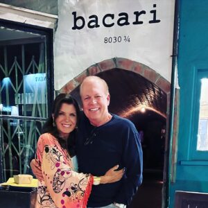 Kimberlin Brown Instagram - #Dinner with my #dearfriend #kenhanes after work @eatwithbacari on 3rd. Such a #magicalnight  #friends #tapas  #fun #costars @boldandbeautifulcbs wearing a @katherinekellylang original! Thank you @katherinekellylang ❤️