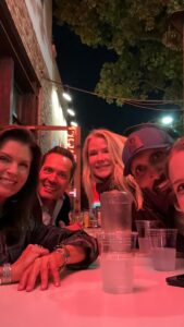 Kimberlin Brown Instagram - #movienight with @katherinekellylang @dom472522 @sanj0003 @hayley_bert  #funwithfriends #films #movies
