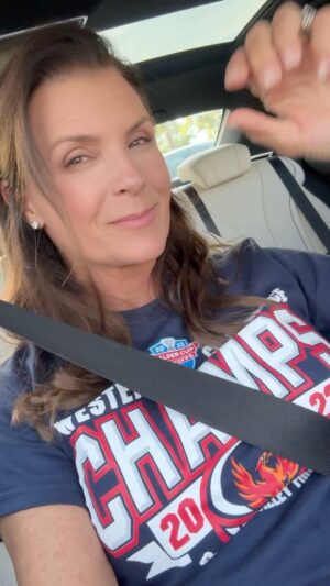 Kimberlin Brown Instagram - Heading out to watch @cvfirebirds_  opening night! #hockey #openingnight #westernconferencechamps #palmdesert