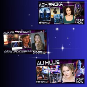 Kimberly Brooks Instagram - ⏰ @masseffect Cast Reunion Time ✨ Where my Mass Effect fans at?!😈

🚀 In Honor Of N7 Day,

We’re having a cast reunion panel on Jennifer Hale’s YouTube channel > Sunday Nov 12th @ 1pm PST⚡️

🎉Join @mr.markmeer @courtenaytaylorla @wsalyers @raphaelsbarge @keythefarley @mrdcdouglas @alixwiltonregan @missalihillis @ash.sroka @jhalegram 
 
I’ll be signing autographed prints for you guys via @streamily.live directly after the panel on my Instagram @2pm 🦋

To get an autograph from me or my cast mates visit the link in my bio! ✨

#masseffect #N7Day #masseffectreunion #panel #masseffectcast #voiceactor #voiceactors #cast #signing