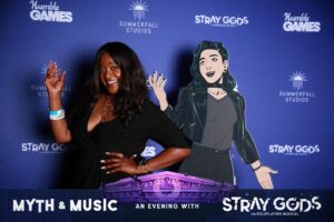 Kimberly Brooks Instagram - 😈Stray Gods 

🎼The Role Playing Musical @summerfallstudios