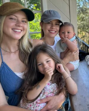 Kimberly Daugherty Instagram - Such a great Mother’s Day weekend camping! Swipe to see the aurora that we slept through 😂 but @seaweanie captured!