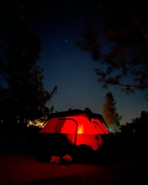 Kimberly Daugherty Instagram - Such a great Mother’s Day weekend camping! Swipe to see the aurora that we slept through 😂 but @seaweanie captured!
