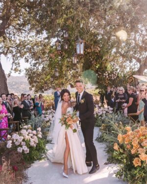 Kimberly Daugherty Instagram - What a magical weekend celebrating this magical couple!!! Love you @sarahhyland & @wellsadams! 💕