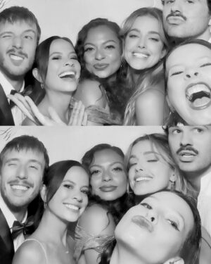 Kimberly Daugherty Instagram - What a magical weekend celebrating this magical couple!!! Love you @sarahhyland & @wellsadams! 💕