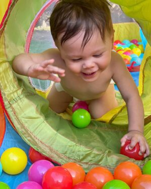 Kimberly Daugherty Instagram - Happy First Birthday, Wilder! You are our greatest joy and we love you beyond measure. I am so proud of all the work you’ve put in to growing up and learning new things! 🥰