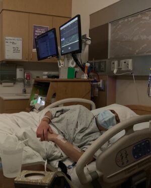 Kimberly Daugherty Instagram - A year ago today, I was in the middle of labor and FaceTiming my husband. They induced me early due to #preeclampsia and @brantdaugherty was still in Canada. Due to quarantine rules he couldn’t leave. Thank goodness I had my sister @astylepixie and mom with me. Oh, and my bff @ashleytisdale was in labor down the hall with @cmfrench. It took 32 hours of a whole bunch of complications and drugs to eventually end in an emergency c-section. All I have to say is THANK GOD for modern medicine. So grateful to be here with my perfect baby human about to celebrate his first birthday!