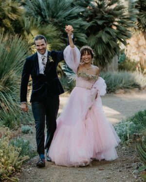 Kimberly Daugherty Instagram - My beautiful, magical, fairy sister @astylepixie got MARRIED!!! Welcome to the family @nickkrein! 📸 @heyoneillphoto