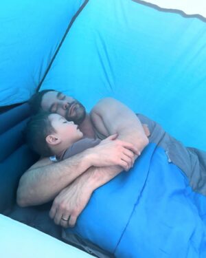 Kimberly Daugherty Instagram - Such a great Mother’s Day weekend camping! Swipe to see the aurora that we slept through 😂 but @seaweanie captured!