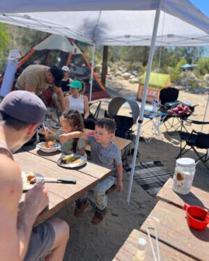 Kimberly Daugherty Instagram - Such a great Mother’s Day weekend camping! Swipe to see the aurora that we slept through 😂 but @seaweanie captured!