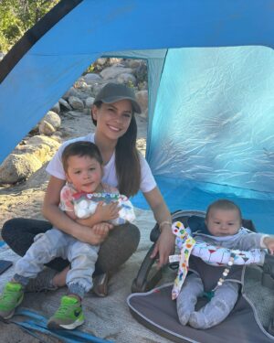 Kimberly Daugherty Instagram - Such a great Mother’s Day weekend camping! Swipe to see the aurora that we slept through 😂 but @seaweanie captured!
