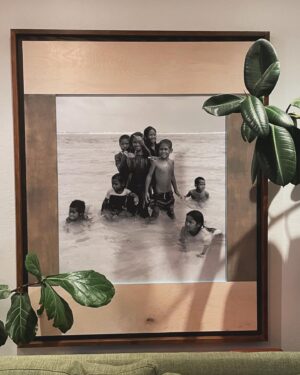 Kimberly McCullough Instagram - My man framed this photo I took over 20 years ago in American Samoa for me as a present. Our son included of course, it’s one of our greatest collaborations.
For anyone who doesn’t know, my brothers are half Samoan, we share our mother. In my 20’s I wanted to go to American Samoa and learn more about their culture. It’s a stunning place filled warm and happy people and rich traditions. Since this first trip, I’ve been back a few times and even had one of my most adventurous surfing trips in Western Samoa. I can’t wait to take our son there someday. #americansamoa