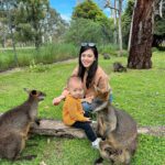 Kimberly Chia Instagram - Exposing this cutie animal lover to Australia’s favorite animals ❤️