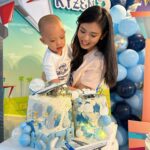 Kimberly Chia Instagram - My baby is 2! ✌️✌️ Thank you for coming into our lives and giving it so much meaning. Mummy and daddy love you so much ❤️ Thank you to all who made his 2nd birthday celebration so perfect! Location: @littlebearshousesg Party Setup: @hausofparties.sg Cake: @cakedwithlovesg Outfits: @simplylovedsg Party Favors: @kiddivity.sg