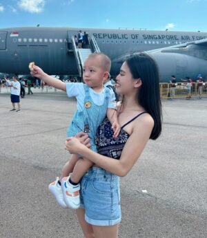 Kimberly Chia Instagram - “WAH! SO BIGGG!” was the quote of the day ✈️😂 #singaporeairshow2024