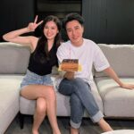 Kimberly Chia Instagram - Happy 22 day, 大哥 ❤️❤️ 肉麻的话不多说😂 谢谢你的用心良苦 感恩 感激 🥰