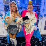 Kira Magnin-Forster Instagram - 🦈 Baby Pom sharks all around!!!! Watch episode 2 of #JohnnyLovesTaya NOW on the @aew YouTube channel!! 📺 LINK IN BIO!!!