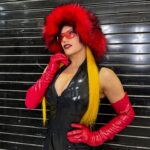 Kira Magnin-Forster Instagram - 🍒🍋 Now serving cherry lemonade @aew @ringofhonor 💄 @dear.salem @aewglam 📸 @lexynair