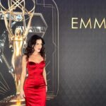 Kira Reed Lorsch Instagram - Congrats to all of this year’s #emmys nominees and new @televisionacad members ⭐️ #actress #producer #emmywinner #kirareedlorsch #75emmys #redcarpet #party 💄 @glamsquad ❤️ @dolcegabbana