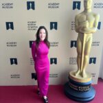 Kira Reed Lorsch Instagram - Celebrating #movies & #fashion @academymuseum 🎬 💖👗 @afibriant #afibriant #actress #kirareedlorsch