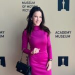 Kira Reed Lorsch Instagram - Celebrating #movies & #fashion @academymuseum 🎬 💖👗 @afibriant #afibriant #actress #kirareedlorsch
