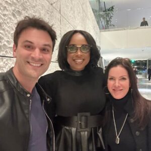 Kira Reed Lorsch Instagram - Friday night vibes @iamjhud @kirareedlorsch 

#goldenglobes 
#onairwithkash 
#jenniferhudson 
#kirareedlorsch 
#jenniferhudsonshow 
#caa