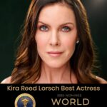 Kira Reed Lorsch Instagram - Grateful and honored to be nominated for #wea Best Actress @wea.earth 🙏💛 #worldentertainmentawards #actress #kirareedlorsch 📸 @bellasavilleheadshots