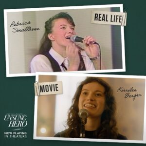 Kirrilee Berger Instagram - How much does Kirrilee Berger look just like Rebecca St. James? #UnsungHeroMovie is NOW PLAYING.