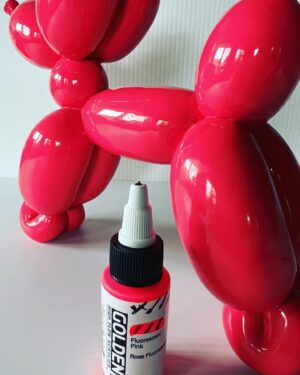 Kirsten Ramsay Instagram - It’s not often I get to use fluorescent colours! 
This balloon dog is a rare exception and will test my colour matching skills … can’t wait!

#ceramics #ceramic #conservation #restoration 
#ceramicconservation #colourmatching 
#resin #resinart #painting #acrylicpainting 
#baloondog #retouching #hotpink 
#kirstenramsay #goldenpaints 

@goldenpaints