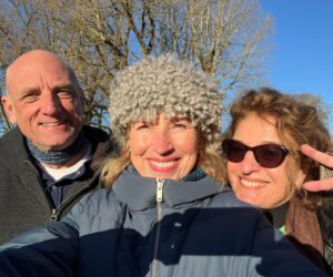 Kirsten Ramsay Instagram - Enjoying the winter sunshine on our lunchtime walk. 

Just one more week of filming in 2022 before we break for Christmas and the new year.

Have a great weekend, keep cosy x

@luciainlondon123 @stevefletcher.clocks 
#therepairshop #filming #tv #bbc 
#conservatorsofinstagram #conservators 
#restorer #blueskies