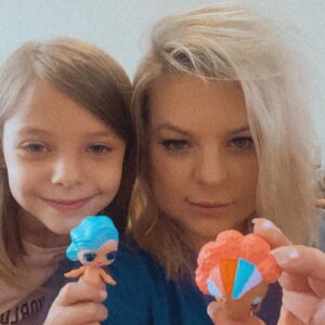 Kirsten Storms Instagram - In case you missed my stories last weekend, Harper and I painted some LOL Dolls that she had duplicates of. It’s a fun craft to do with your little one (or keep them entertained) and gives new life to the extra dolls that sit at the bottom of the bin. And I had just as much fun as she did painting these. Photos 2 & 3 are inspo pics I saved from Pinterest. Tip: Teeny tiny paint brushes work best and its best to top coat your work with a finish or Modge Podge.