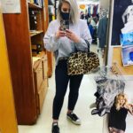 Kirsten Storms Instagram - I gotta say, I’m majorly impressed with myself. I was able to match my belt and my purse at 5 this morning. Sweatshirt: Universal Thread from @target - Jeans: @joesjeans - Kicks: Platform @converse. Purse is by @daseinstyle, purchased on @amazon. I think it’s sold out, but they have a ton of cute (under $40) handbags. Check em out. Cellphone case decorated by Harper Barash. ♥️ Hope you guys have a great week! #NotAnAd