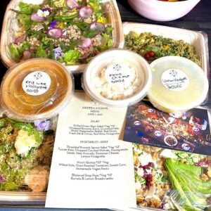 Kirsten Storms Instagram - Umm...YUMMY. Thank you @fvalentinigh for the food delivery while I’m on the mend (you’re the best 🥰). These @hautechefsla dishes look delicious and I can’t wait to see what comes next! Ok, gotta go. Time for lunch. 😋