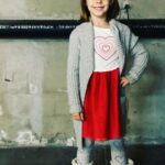 Kirsten Storms Instagram - Brandon and I let Harper pick out her own clothes - we have for a long time. She has always had the most unique and incredible style that is so very...well, Harper. Today’s pre-Valentine’s outfit is one of my all time faves. Maybe it’s that she is so full of love and this outfit suits her. Or maybe it’s the boots. 🙆🏼‍♀️