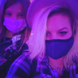Kirsten Storms Instagram - Harps and I had a great time at @ride.sugar.rush tonight. My favorite part (besides her outfit) was how much she enjoyed taking pictures of all the cool candy art displays. There was a ballerina in an ice cream set and she did some pretty ballet moves when she saw Harper taking pictures. It was the cuuuuutest.