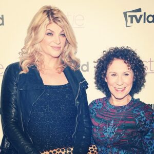 Kirstie Alley Instagram - Rhea is SUCH A BLAST to work with!! LUV her!! xoxo