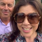 Kirstie Allsopp Instagram - He’s back at work, and was very, very touched by all your messages, I even managed to get him to say it on insta. Bless him 😘