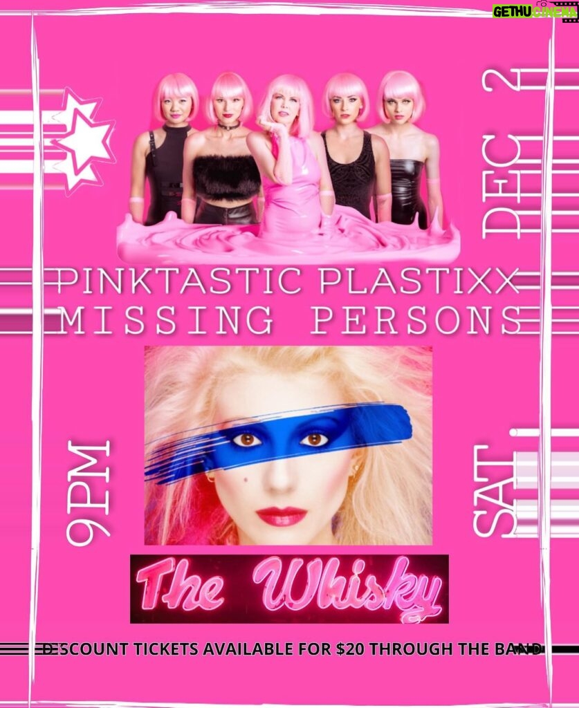 Kitten Kay Sera Instagram - So cool that we sold outta tixx for the whisky show! 💗🎟️ if you aren’t following @pinktasticplastixx get on it! This band is going places 💗✈️💗 #pinktasticplastixx #nextbigthing #grammyawards #allgirlband