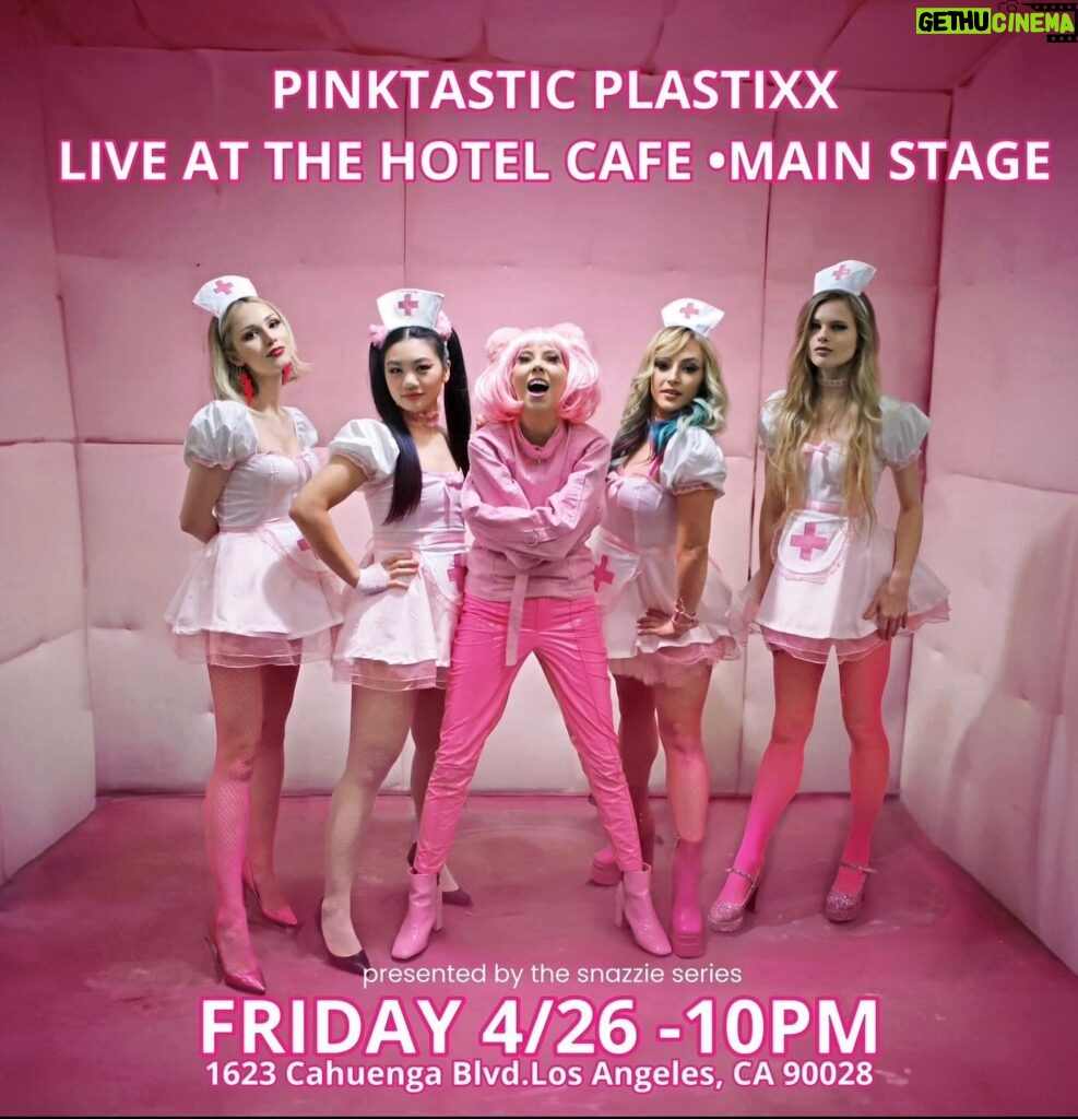 Kitten Kay Sera Instagram - ＴＨＥ ＨＯＴＥＬ ＣＡＦＥ• ＭＡＩＮ • ＳＴＡＧＥ ４•２６•２４ １０ ＰＭ 💗 @thehotelcafe @pinktasticplastixx WԀ0⇂ ㄣᄅ•9ᄅ•ㄣ Ǝ⅁∀⊥S NI∀W •ƎℲ∀Ɔ ˥Ǝ⊥OH ƎH⊥ ABOUT HOTEL CAFE the Hotel Cafe has been celebrating the live music experience for over 20 years. By hosting early career performances from names like Adele, Katy Perry, The Lumineers, Billie Eilish, Ed Sheeran, Leon Bridges, Mumford and Sons, Sara Bareilles, and many others, it has been labeled a break out room for many independent artists. The Hotel Cafe has two separate stages that run simultaneously. Main Stage has a capacity of 215 with seating for around 40 people. Second Stage is a more intimate room that holds 75 people with seating for around 25 people. Most tickets we sell are GA with no assigned seating. Tables are generally first come first serve, unless reserved by the performers.