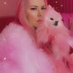 Kitten Kay Sera Instagram – Happy National Puppy Day @pupnamedpinky is my pink partner in fun! Shes my everything!! 💗🐾💗 so tickled pink I found you!!! Not a day goes by that I am not grateful to get to luv ya .. 💗💬💬💗