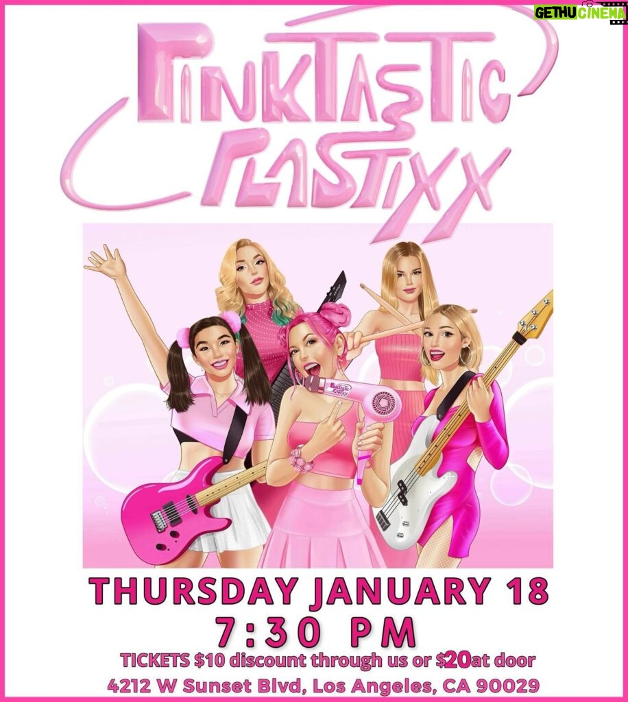 Kitten Kay Sera Instagram - @pinktasticplastixx at @elcidsunset is just 5 more days away 💗💗💗💗 get with us for $10 tixx dude!!!!