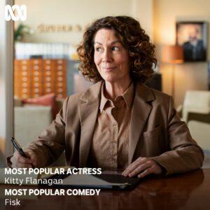 Kitty Flanagan Instagram - Twenty nine years in the biz and I finally got nominated for a Logie!! Woohoo! Fisk is up for most popular comedy and I’m up against some proper thespians for most popular actress. Vote 1 Fisk and Flanno (not sure if it’s a preferential voting system but if it is, my preferences will be going to HYBPA and Deborah Mailman, obviously! xx) Link in bio.